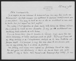 Correspondance entre Létienne Auguste et Abraham Jeanne